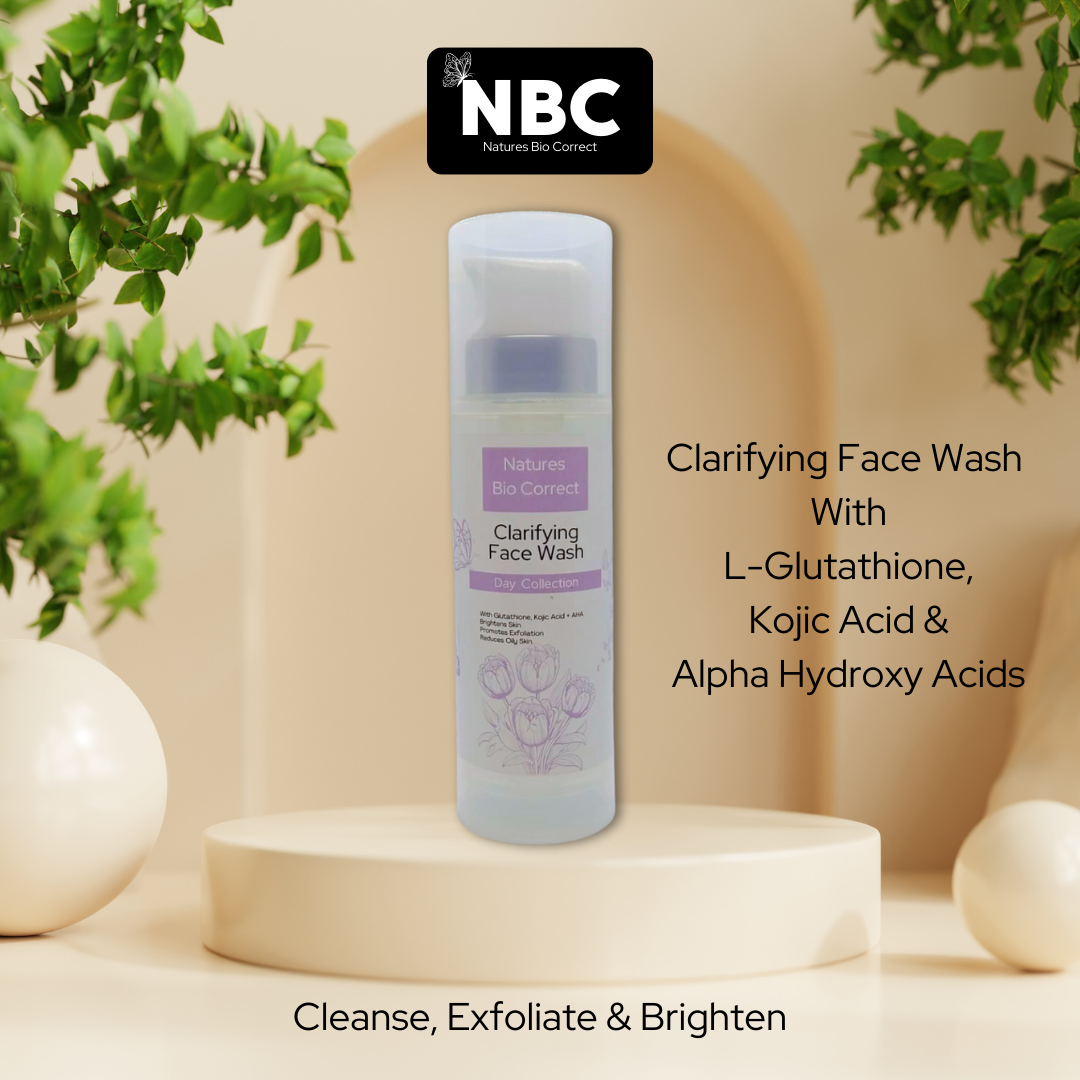 Clarifying Face Wash with Glutathione, Kojic Acid & Fruit Acids